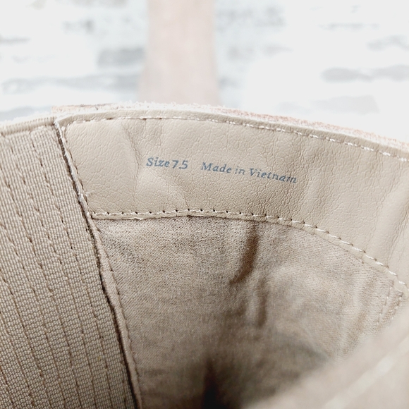 New Dolce Vita Martey H2O Taupe Suede Boots A633 - Picture 11 of 12